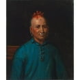 thumbnail image 3 of Henry Inman 12x14 Black Modern Framed Museum Art Print Titled - Kish-Kallo-Wa (Family Algonquian-Tribe Shawnee) (1832-1833), 3 of 5