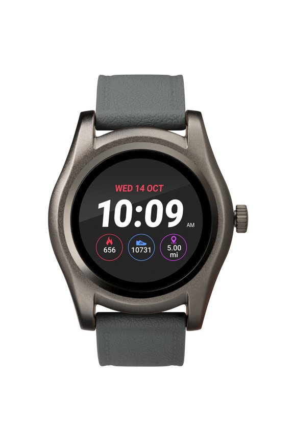 Iconnect Classic TW5M31600 Grey Silicone Automatic Self Wind Smart Watch