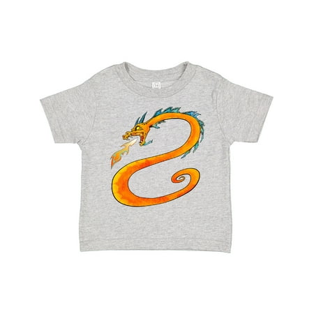 

Inktastic Fire-Breathing Dragon Gift Toddler Boy or Toddler Girl T-Shirt