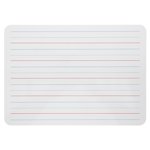Small Dry Erase Board with Lines for Kids Double-Sided Whiteboard for Learning Handheld Writing Board for Classroom and Office Dry Erase Whiteboard for Students and Teachers