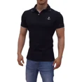 thumbnail image 3 of Playeras Polo John Leopard Ajuste Muscle Fit Muy Comodas 1, 3 of 5