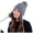 Black, variant on Winter Warm Knitted Trapper Hat with Ear Flaps and Bow, Thick -Lined Beanie for Women, Cold Weather Outdoor Ski Cycling Cap