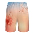 thumbnail image 6 of Kdxio The Sunset of Dandelion Pattern Mens Casual Shorts - Drawstring Summer Beach Sports Shorts for Men, 6 of 9