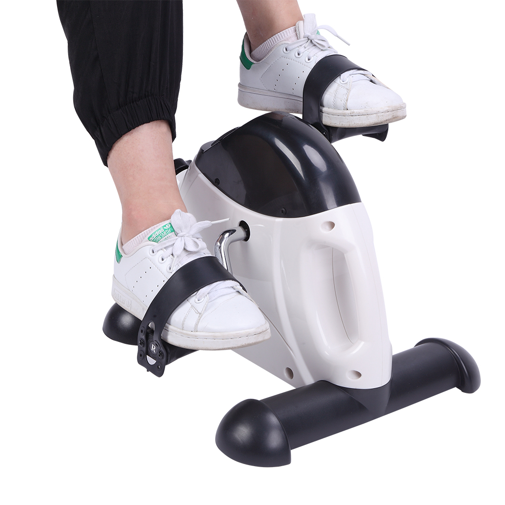 Portable Exercise Pedal Bike for Legs and Arms, Mini Exercise Bike with LCD Display and Adjustable Resistance, Under Desk Bike Pedal Exerciser, Home Use Feet Trainer Exercise Equipment, Q13165 - image 1 of 12