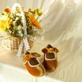 thumbnail image 3 of Kiderence Girls Flat Mary Jane Shoes School Party Dress Ballerina Shoe (Toddler/Little Kids) Brown-10M, 3 of 6