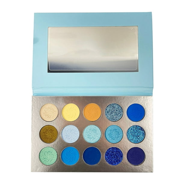 Paleta de sombras de ojos Paleta de sombras de ojos Gemstone Paleta de sombras de ojos altamente pigmentadas Mates Brillo Brillos Desnudos Ahumados Crema Polvo Mezclable Larga duración