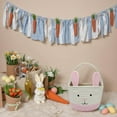 thumbnail image 4 of LZLINGMEI Bunny Basket with Handle,Gift Basket Gifts Tote Bags Egg Hunt Basket for Boys, Girls, 4 of 7