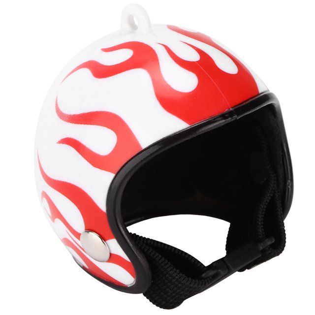 Funny Chicken Helmet, Adjustable Chicken Helmet Elastic Interestin Quickly Identify For Birds Red Flame