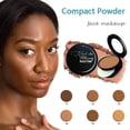 thumbnail image 2 of Face Powder For Dark Skin Pressed Oil Control Natural Foundation Makeup Setting Powder, 2 of 8