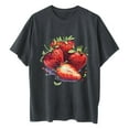 thumbnail image 5 of Trendy Summer Tops 2026 Womens Summer Tops Womens Blouses Dressy Casual Sleep T Shirts For Women Soft Cotton, 5 of 6