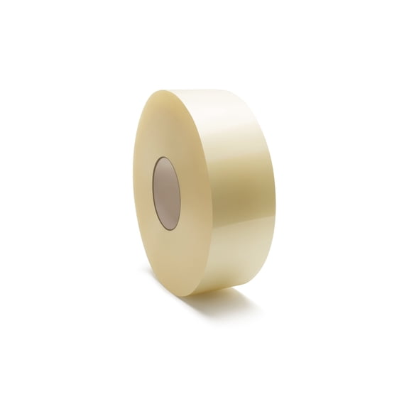 SSBM 1.88" x 1500 Yards (4500 Feet) Hot Melt Tape Clear, Shipping Boxes Use, 1.95 Mil Thick, 108 Rolls