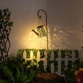 thumbnail image 1 of Bombilla Luz solar LED Hervidor de agua Regadera Metal Hierro Luz impermeable (B) Wdftyju Para estrenar, 1 of 4
