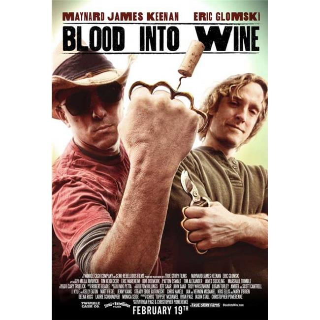 BLOOD INTO WINE Movie POSTER 27x40
