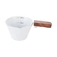 thumbnail image 3 of Taza de café expreso con mango de madera, equipo para tazas de café, taza para verter café expreso blanco, 3 of 9