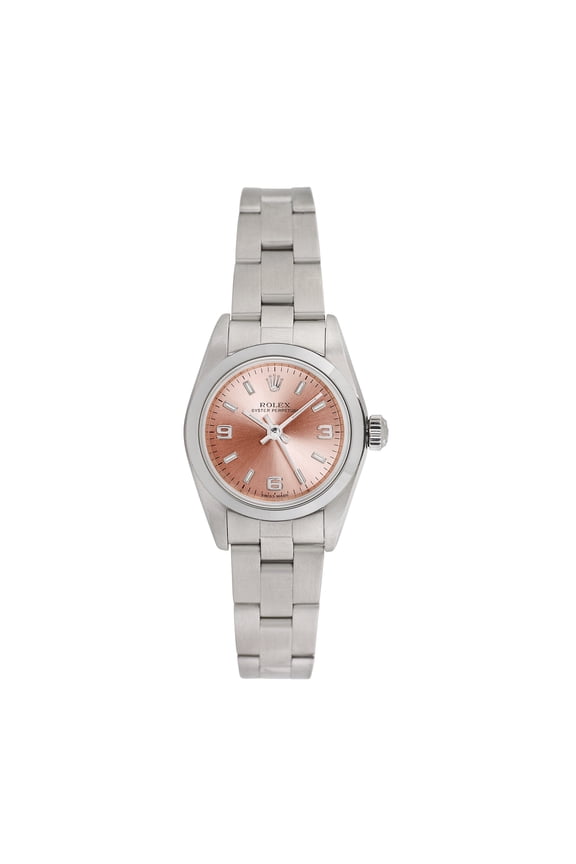 Pre-Owned Rolex Women's Oyster Perpetual 25mm Stainless Steel Oyster Wristwatch