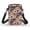 American Eagle Flag Print, variant on Portable Cell Phone Purse for Outdoor Daily Use, Polyester 2 Layer Crossbody Bag, Deer American Flag Print