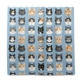 thumbnail image 2 of Yayeee Shower Curtain with Hooks 72"x72" Waterproof Fabric Bathroom Hanging Decor, Cartoon Cute Cat, 2 of 5