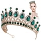 thumbnail image 1 of Tiara nupcial para boda, corona brillante, tocado de diamantes de imitación para desfile, fiesta de cumpleaños, graduación, corona, 1 of 5