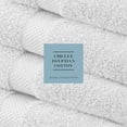thumbnail image 5 of White Classic Luxury Cotton Washcloths - Large 13x13" Hotel Style Face Towel, Bathroom White Face Cloth, Value 12 Items Set Multipurpose Wash Cloth | White, 12 Pack, 5 of 8
