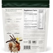 Snap Vegan 21g Protein Powder, Plant Based, Vanilla 30 Servings