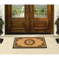 thumbnail image 7 of A1HC First Impression Hand Crafted by Artisans Geneva Monogrammed Entry Doormat, 24"X39" Y, 7 of 7