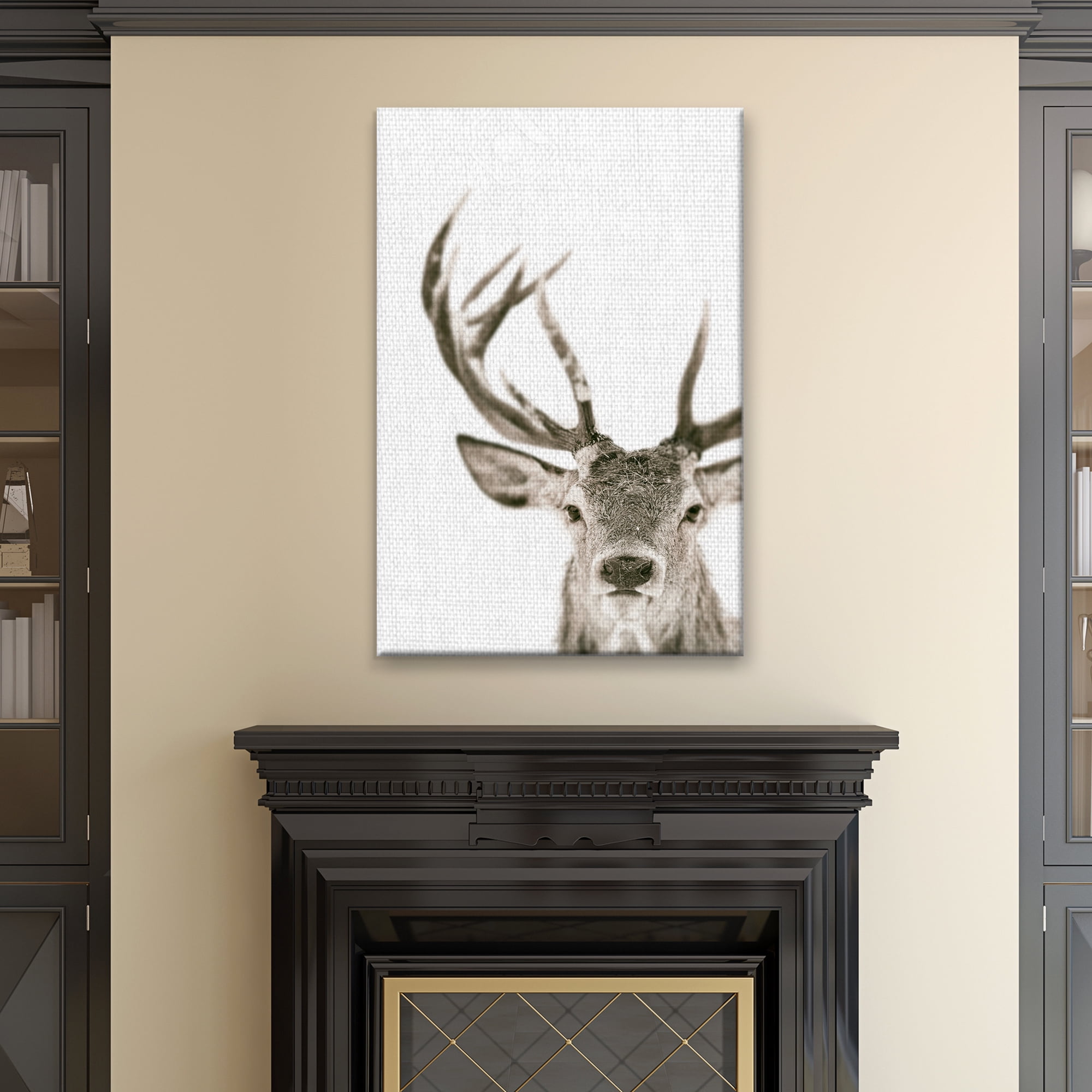 Fine Art Canvas Ciervo 1 Buck by The Studio Canvas Art Print