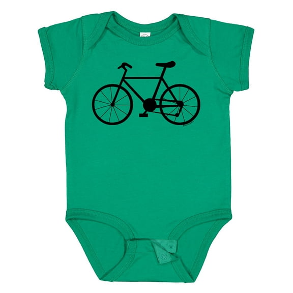 Inktastic Bicycle Silhouette Boys or Girls Baby Bodysuit