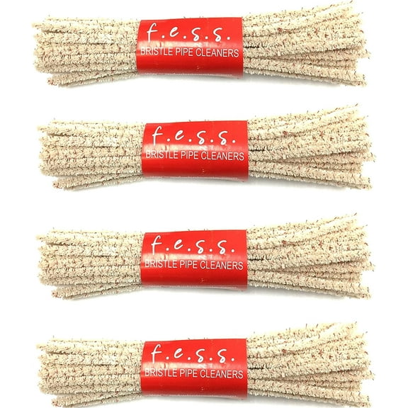 FESS Standard Pipe Cleaners Bristle 4 Packs, 44 Cleaners per Pack, Total of 176