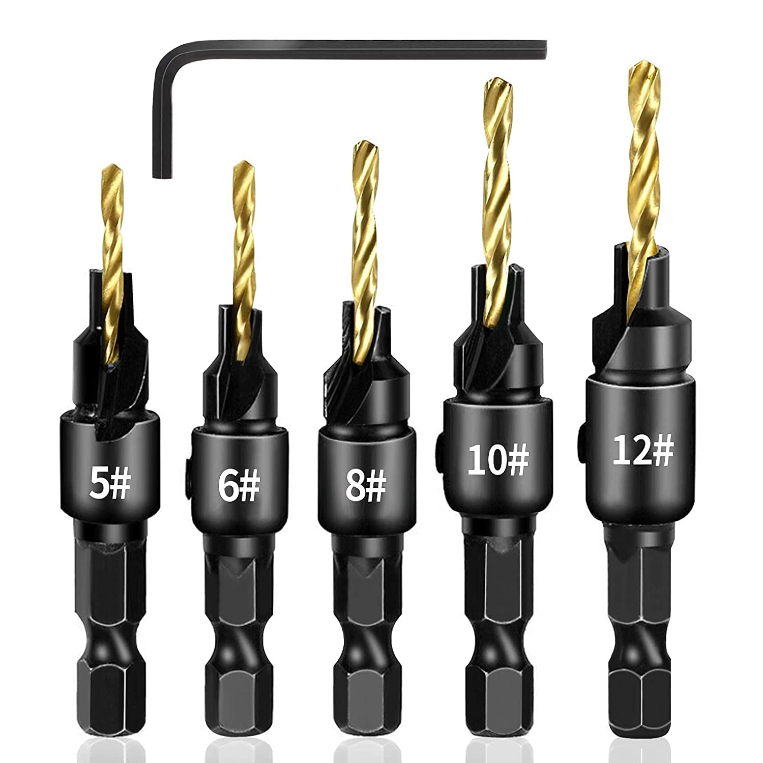 Hex Shank Countersink Drill Bit 