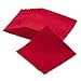 thumbnail image 3 of SARO 6301.R22S Serviette de Table à Bordure Ourlet Classique Carré 22 Po. Rouge - Ensemble de 12, 3 of 4