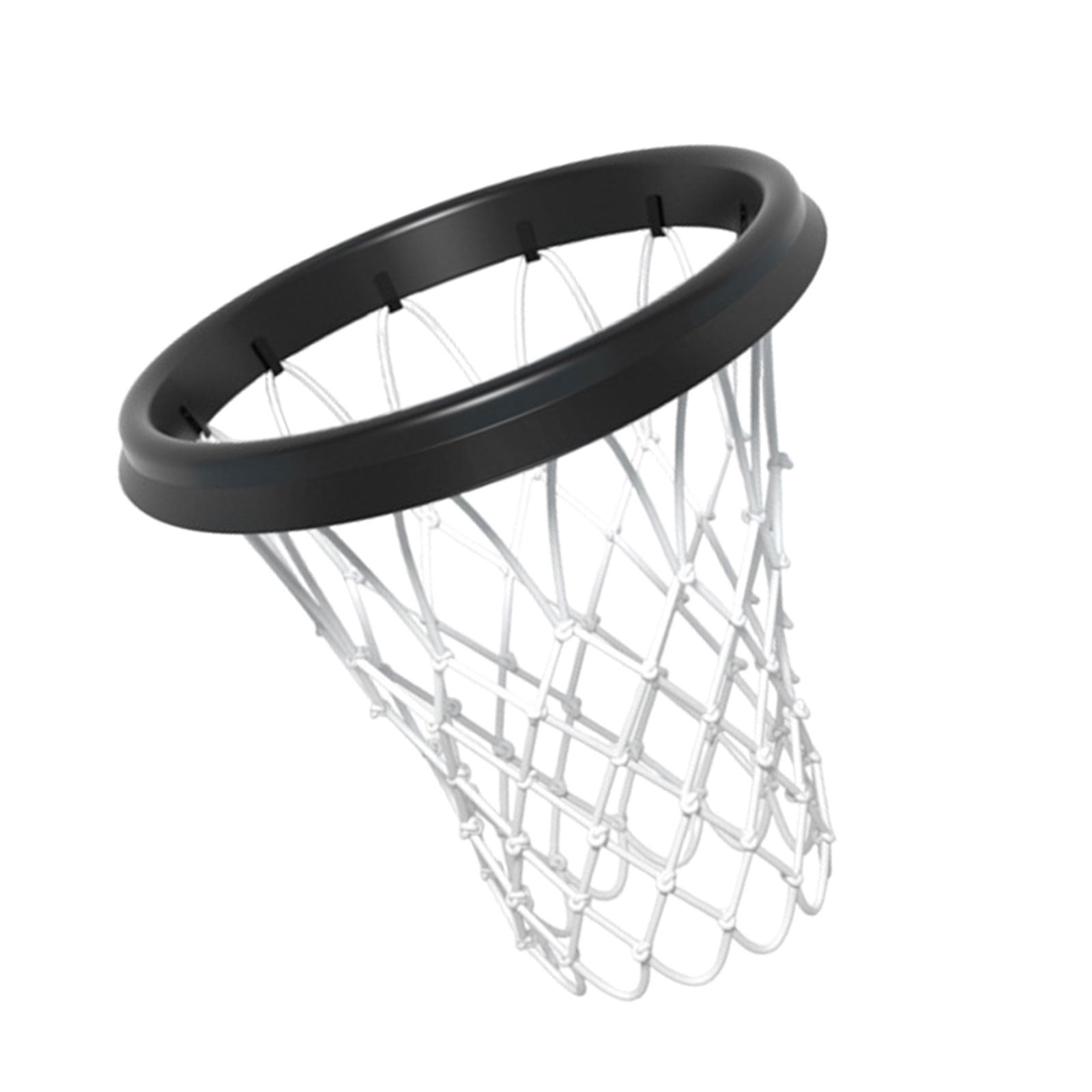 BIBABLYKE Basketball PU Portable Basketball Meshes Frame for Indoor and Outdoor Removable Professional School Basketball Net Frame