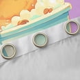 thumbnail image 4 of Erosebridal Cartoon Capybara Bubble Bath Curtains Pack of 2 (42x84 Each) For Kids,Kawaii Animal Curtains Blackout For Children Boys Girls,Ultra Soft Home Decor, 4 of 6