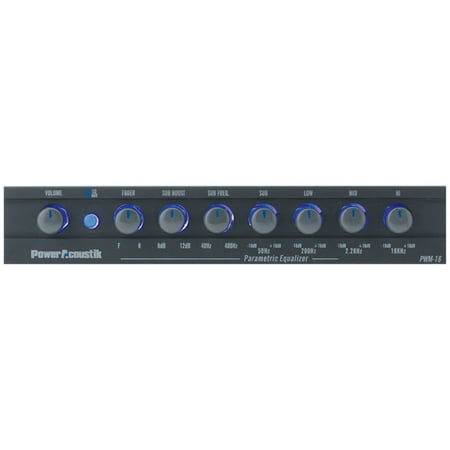 EQUALIZER POWER ACOUSTIK PREAMP (Best Equalizer Settings For Car)