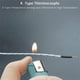 thumbnail image 2 of 10Pcs 3Meters K Type Mini-Connector Thermocouple Temperature Probe Sensor -50-350°C Temperature Sens, 2 of 5