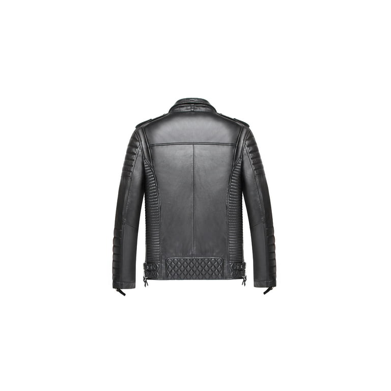 Mason Cooper Moto Leather Jacket Walmart