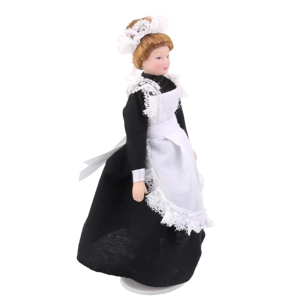 1:12 Scale  Dolls House Miniature People Maid 