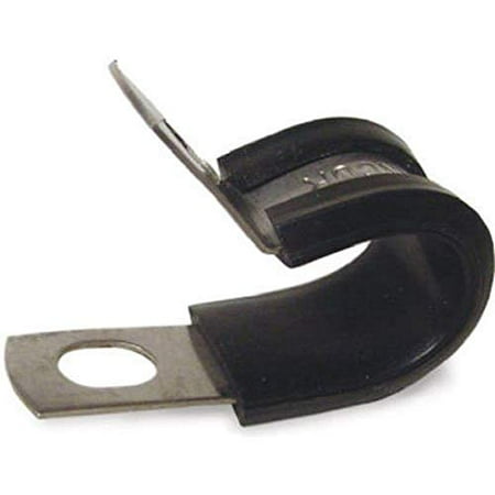 

Gardner Bender PPR-1500 2 Pack ⅜ Inch. Inside Diameter 1 Hole Rubber Insulated Steel Clamp