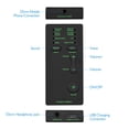 thumbnail image 3 of M1 Mini Portable Sound Effects Machine Voice Changer Device Audio Card Sound Changer for Live Streaming Online Chatting Singing for Smartphone Tablet PC, 3 of 7