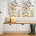 thumbnail image 4 of EGNMCR Floral Patterned Secrecy Window Film Combines Sun And Light Shading Functions electrostatic adsorption Decorative Glass Sticker For Home Office Bathroom Plastics Window Cling, 4 of 6