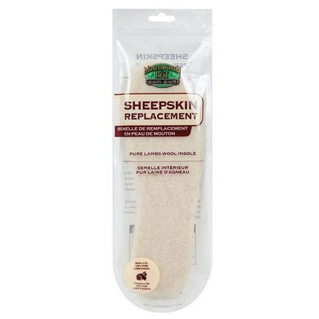 Sheepskin Replacement Insole Size M11 (Best Insoles For Accessory Navicular)