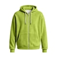 thumbnail image 3 of Mens Full Zip Corduroy Hoodies Oversized Long Sleeve Soft Warm Sweatshirt Fall Winter Outerwear With Pockets, 3 of 4