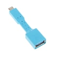 thumbnail image 1 of Adaptador OTG de Host de Micro USB 2.0 para S7 / S6 / S4 / S3 / I9100 / I9300 Azul shamjiam Adaptador Micro USB a USB, 1 of 6