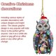 thumbnail image 4 of Christmas Scarf Chicken Home Decorations Holiday Party Christmas Tree Hanging Pendant Creative Kids Toy New Year 2023 Ornaments, 4 of 4