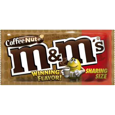 M&M'S Coffee Nut Chocolate Candy, 3.27-Ounce