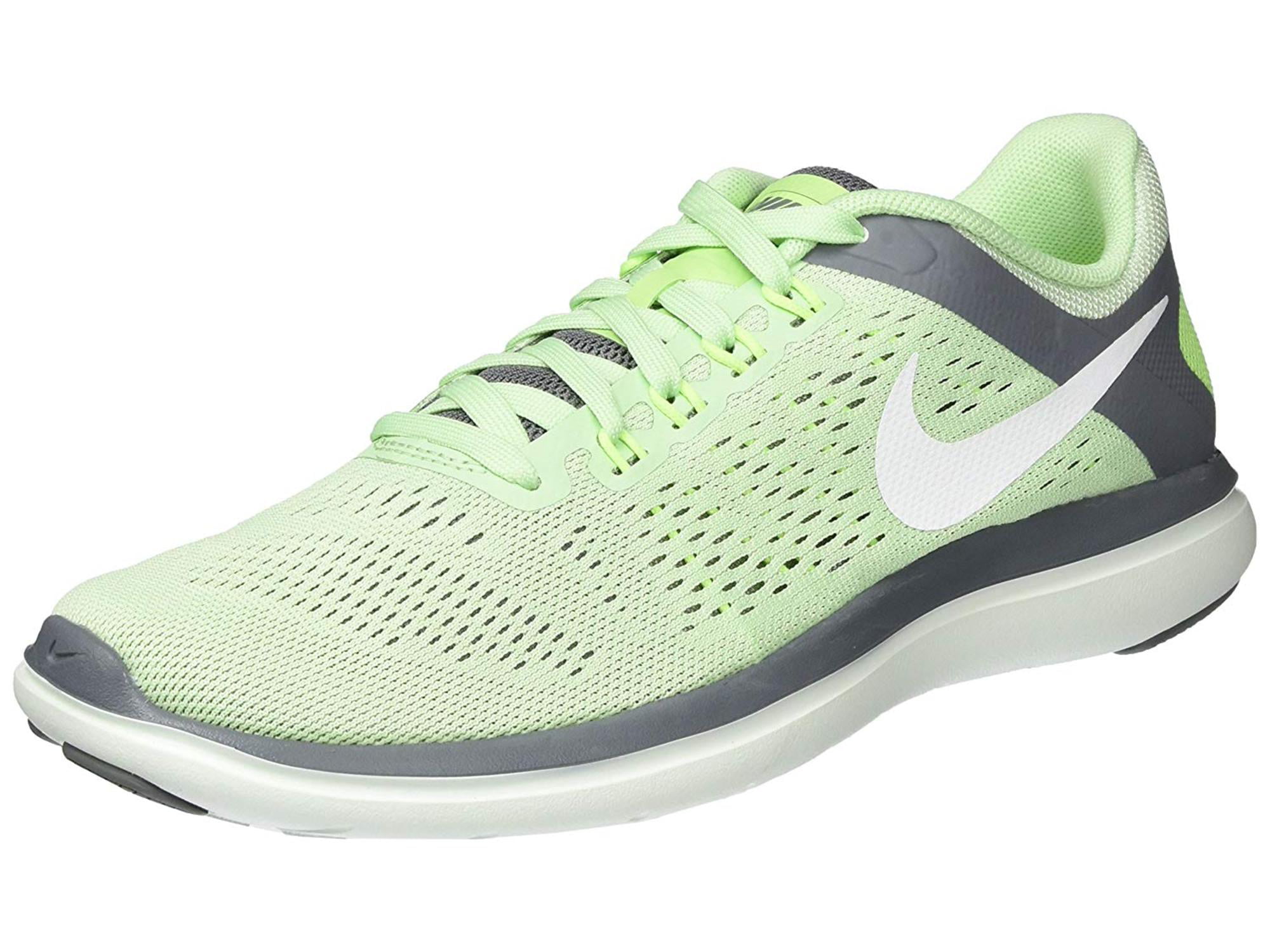 Nike Womens Flex 2016 Rn Low Top Lace Up Running Sneaker, Green, Size - Walmart.com