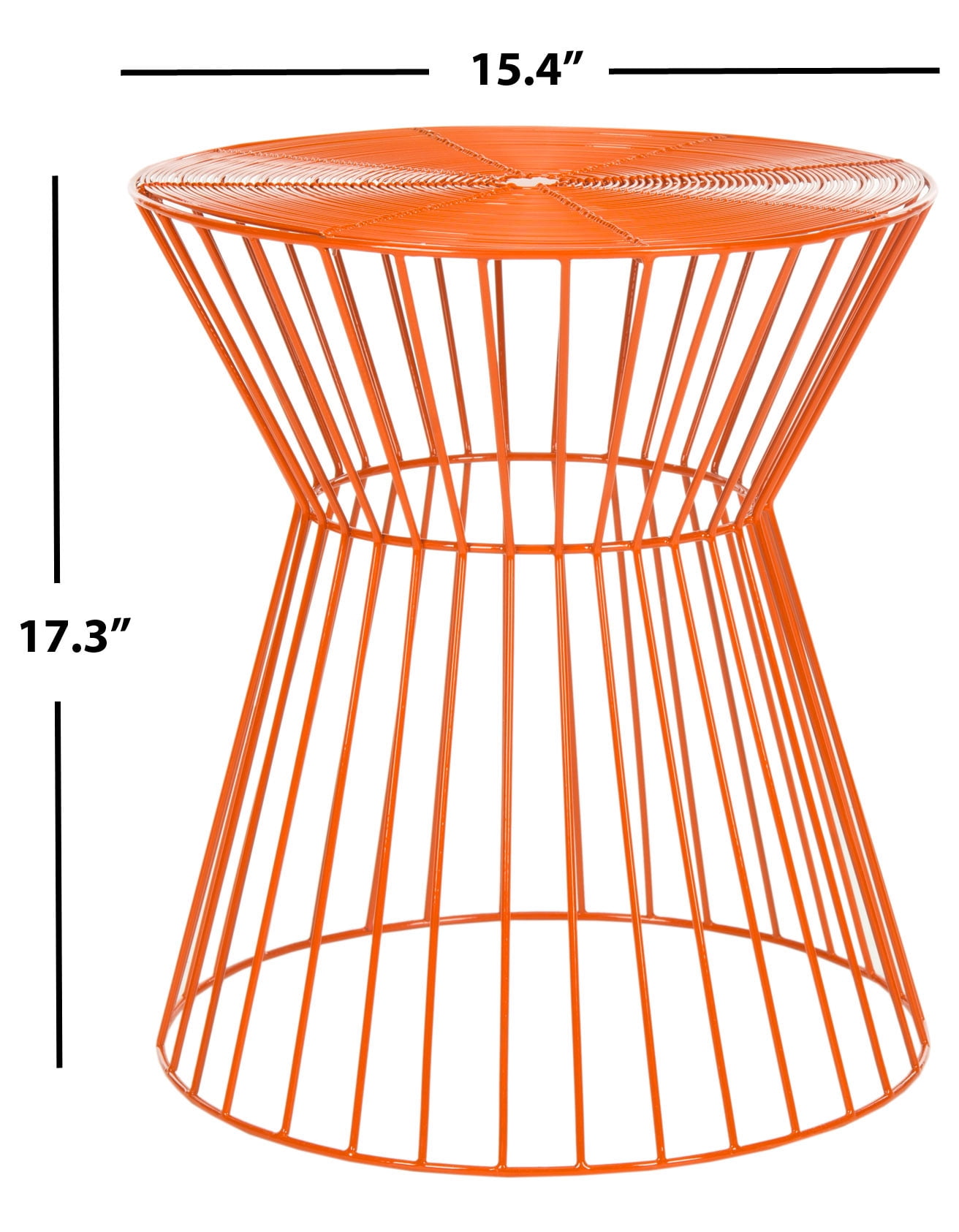 Safavieh Adele Iron Wire Stool, Multiple Colors