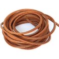 thumbnail image 1 of ORUYROP (TM) 3mm Flat Genuine Leather Cord Braiding String Light Brown (5 Yards), 1 of 4