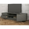 thumbnail image 3 of Nexera Marble 72 inch TV Stand, Greige, 3 of 3