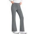 thumbnail image 3 of Fantaslook Flared Pants for Women High Waisted Lightweight Pull On Pants Workout Bootcut Work Pants, 3 of 8