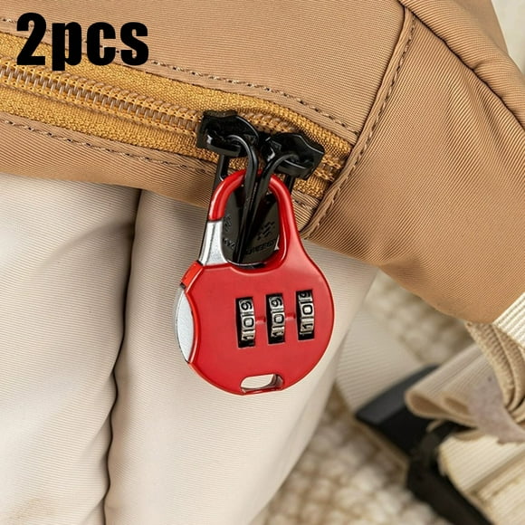 3 Digits Password Combination Padlock Alloy Steel Suitcase for Luggage Travel